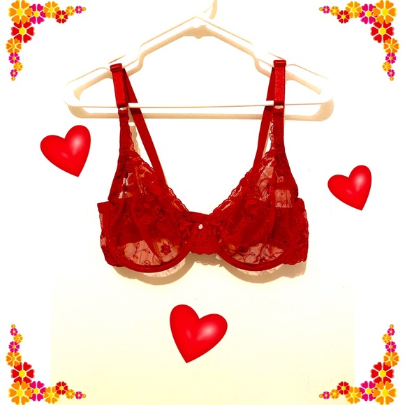 Secret Treasures Other - Secret Treasures Underwire Ultra Thin Lace Bra